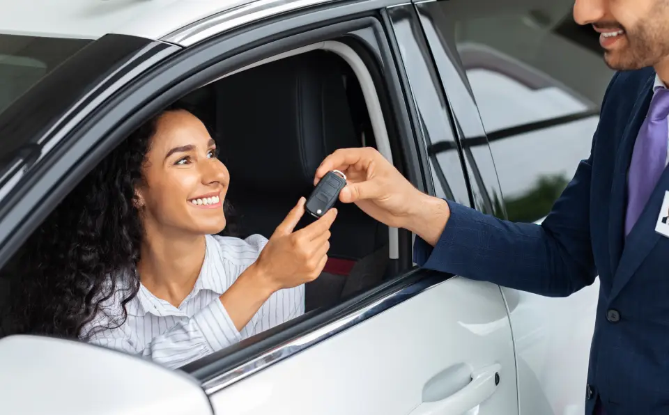 Remise de clés de voiture